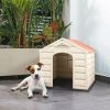 Sturdy Outdoor Waterproof Polypropylene Dog House for Small Dogs