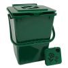 2.4 Gallon Kitchen Composter Compost Waste Collector Bin - Green