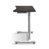 Espresso Adjustable Height Sitting or Standing Desk Stand Up Computer Table