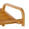 3-Tier Bamboo Shoe Rack Shelf  - Holds 9-12 Pairs of Shoes