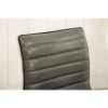 Heavy Duty Gray Channel-Tufted Conference Chair