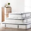 12 inch Medium Firm Pillow Top Hybrid Mattress In A Box - Queen Size