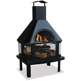 Heavy Duty Steel Wood Burning Pagoda Chiminea