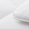 Twin Size Cozy All Seasons Plush White Polyester Down Alternative Comforter