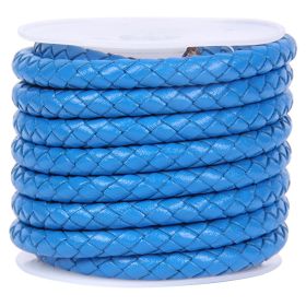 DIY Jewelry Accessories Rope Cowhide (Option: Royal blue-6MM)