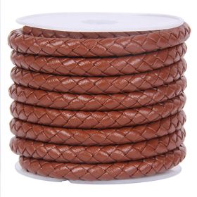 DIY Jewelry Accessories Rope Cowhide (Option: Brown-5MM)