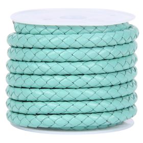 DIY Jewelry Accessories Rope Cowhide (Option: Mint Green-4MM)