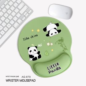 Cute Panda Non-slip Wrister Protective Mouse Pad (Option: 227x 188mm-AG879)