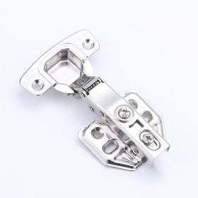 Stainless Steel Cabinet Door Hinge Closet Door Hinge Mute Damping Cushion Hinge Stainless Steel Hinge (Option: Detachable Big Bend)