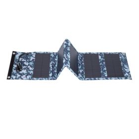 Single Crystal 10W Solar Cell Folding Bag (Option: Camouflage 10W-Monocrystalline Silicon-10W)