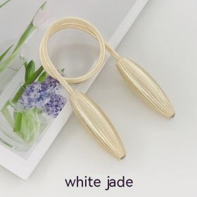 Curtain Bandage Wholesale Rope Metal Separable Mold (Option: White Light Jade-One)