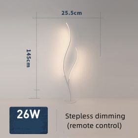 Fashion Twig Artistic Line Floor Lamp (Option: White-Stepless dimming-AU)