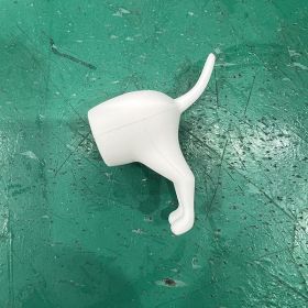 Poop Dog Butt Toothpaste Cap (Color: White)